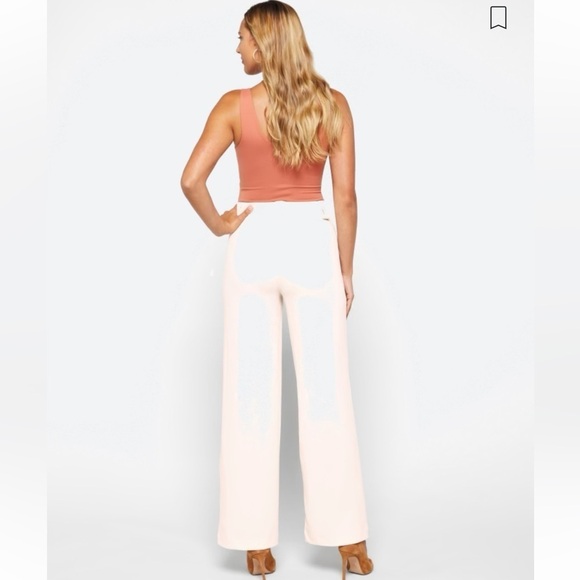 NWT Women’s ONE5ONE Taylor Wide Leg Pant Size XL | Off-White | NWT - Picture 3 of 8